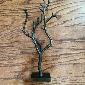 Elegant Bronze Tree Sculpture